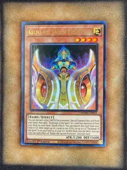 Yugioh Keldo the Sacred Protector MAMA-EN025 Ultra Rare 1st Ed NM - Image 1