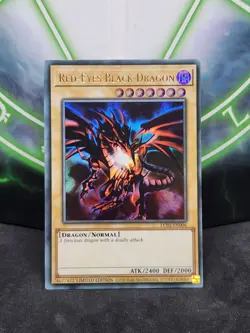 Yugioh Red-Eyes Black Dragon LC01-EN006 Limited Edition Ultra Rare NM - Image 1