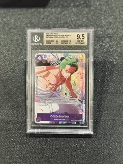 One Piece Emperors in the New World #ST18004 Zoro-Juurou Treasure Rare BGS 9.5 - Image 1