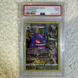 Gengar TG06 PSA 9 Lost Origin 2022 SWSH English Pokemon Card Mint - Image 2