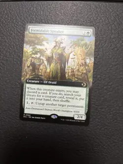 Formidable Speaker (Extended Art) Lorwyn Eclipsed Regular - Image 1
