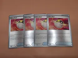 Pokemon TCG 4x Ultra Ball 213/217 Ascended Heroes Playset - Image 1