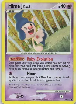 Mime Jr. - DP22 - Diamond & Pearl Pokemon Promo - Image 1