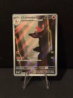 Charmeleon 169/165 Scarlet & Violet 151 Pokemon TCG Illustration 169/165 - Image 1