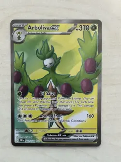 Pokemon TCG Arboliva 207/182 Destined Rivals Ultra Rare NM - Image 1