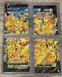 Pokemon Pikachu V-Union Complete Set SWSH139 SWSH140 SWSH141 SWSH142 - Image 1