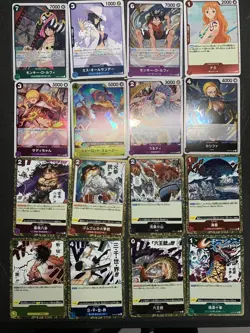 1000 Japanese One Piece Cards UNSEARCHED Bulk Lot - C/UC+ 10 HOLOS NM - Image 2