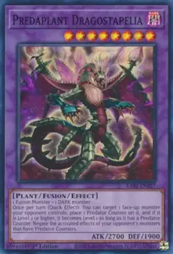 Predaplant Dragostapelia - RA01-EN027 - Super Rare - 1st Edition NM Yugioh 25th - Image 1