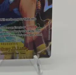 Bandai One Piece Monkey.D.Luffy OP15-119 Secret Rare Rush 5 Cost 7000 Power - Image 4