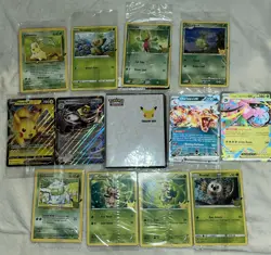 Pokemon Celebrations 25th Anniversary Jumbo Card Binder Set sealed - Image 1