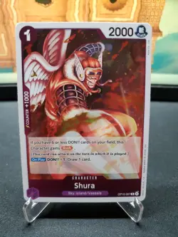 Carte One Piece Card Game OP15-067 R Shura Foil [FR] TCG OP15 Near Mint - Image 1
