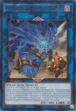 Unchained Soul of Rage - RA02-EN041 - Ultra Rare - 1st Edition NM Yugioh 25th An - Image 1