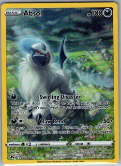 Absol GG16/GG70 SWSH: Crown Zenith: Galarian Gallery - Pokemon Card - NM - Image 1