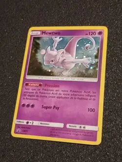 Carte Card Pokemon Mewtwo Holo Sm77 Promo - Image 1