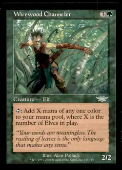 MTG Wirewood Channeler LP Light Play Legions [2369] - Image 1