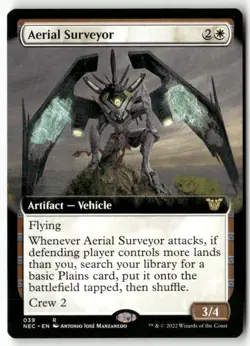 Aerial Surveyor (Extended Art) 39 Commander: Kamigawa: Neon Dynasty MTG NM - Image 1