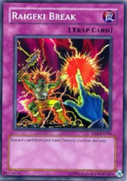 Raigeki Break - DR1-EN044 - Common - Unlimited Edition LP Yugioh Dark Revelation - Image 1