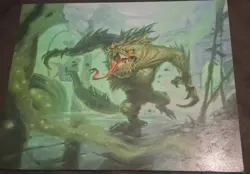 MtG Magic Original Art: Rampaging Ursaguana by Slawomir Maniak - Image 1
