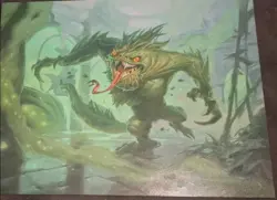MtG Magic Original Art: Rampaging Ursaguana by Slawomir Maniak - Image 2
