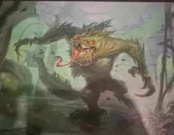 MtG Magic Original Art: Rampaging Ursaguana by Slawomir Maniak - Image 3