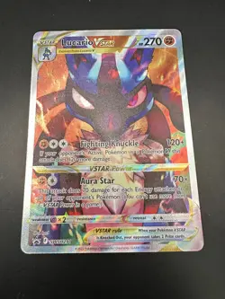 Pokemon TCG Lucario VSTAR SWSH291 Promo Crown Zenith - Image 1