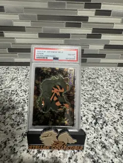 Pokemon Card Arcanine Windie Meiji Embossed Promo 1999 PSA 8 NM-MT! - Image 1