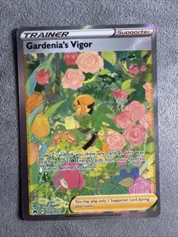 Gardenia's Vigor GG61/GG70 Ultra Rare Crown Zenith Pokemon TCG - Image 1