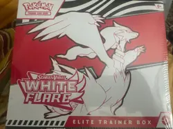 Pokemon Scarlet & Violet White Flare ETB Sealed - Image 1