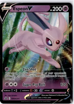 Pokemon Espeon V SWSH201 - Black Star Promos - Promo Near Mint English - Image 1