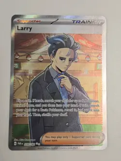 Larry 235/182 SV04: Paradox Rift Ultra Rare Full Art Holo ENG Pokemon TCG - Image 1