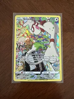 Smeargle TG10/TG30 Holo Trainer Gallery Rare Silver Tempest Trainer Gallery NM - Image 1