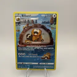 Bibarel GG25/GG70 Holo Rare Crown Zenith Pokemon TCG - Image 1