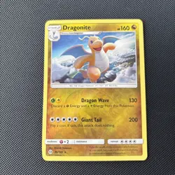 Dragonite 96/149 Rare SM Base Set Pokemon Reverse Holo - Image 1