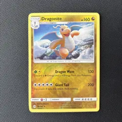 Dragonite 96/149 Rare SM Base Set Pokemon Reverse Holo - Image 2