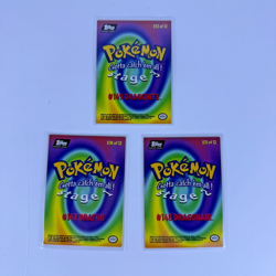 Topps Pokemon Dratini Dragonair Dragonite E10 E11 E12 non holo MP Black Logo - Image 5