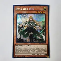 Exosister Elis - MP23-EN252 - Prismatic Secret Rare - 1st ed - NM - Yugioh - Image 1