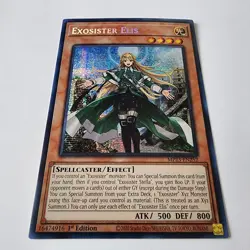 Exosister Elis - MP23-EN252 - Prismatic Secret Rare - 1st ed - NM - Yugioh - Image 2
