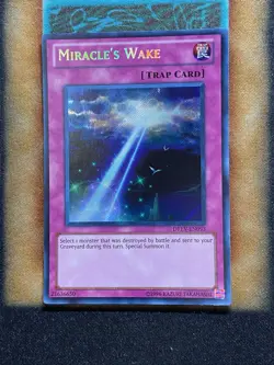 Yugioh Miracle’s Wake DREV-EN093 Secret Rare LP - Image 1