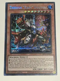 Yu-Gi-Oh! TCG Therion "King" Regulus 25th Anniversary Tin: Dueling Heroes... - Image 1