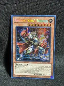 YUGIOH THERION KING REGULUS MP23-EN063 PRISMATIC SECRET 1ST ED NM - Image 1