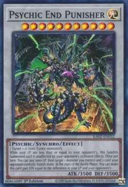 Psychic End Punisher - RA02-EN032 - Super Rare - 1st Edition NM Yugioh 25th Anni - Image 1
