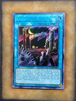 Yugioh Clockwork Knight BLCR-EN007 Secret Rare 1st Ed NM - Image 1