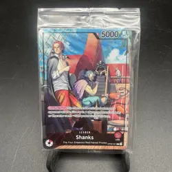 Shanks (2025 PSA Magazine Promo) OP09-001 One Piece Promotion Cards Foil Sealed - Image 1