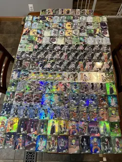 Naruto Kayou Heaven Scroll Series 1 200+ Card Lot Foil Holo Bulk Sasuke Sakura - Image 1