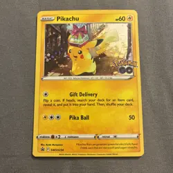 Pokemon TCG Pikachu SWSH234 SWSH: Sword & Shield Promo Cards Holo 2022 - Image 1