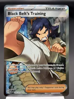 Black Belt’s Training 255/217 - Full Art Holo -Ascended Heroes Pokemon Card MINT - Image 1