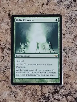 Magic: The Gathering Helix Pinnacle Eventide Green Enchantment Rare 68 2008 - Image 2