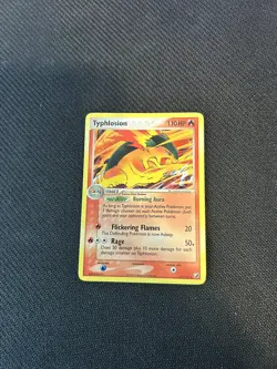 Pokemon TCG Typhlosion EX Unseen Forces 17/115 Regular Exclusive - Image 1