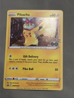 Pikachu SWSH234 Holo Promo Sword & Shield Promo Pokemon Holo Near Mint - Image 1