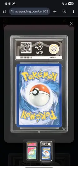 Pokemon TCG Gulpin 154/142 Stellar Crown Illustration Rare ACE 10 - Image 2
